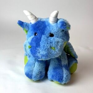 Peek-A-Boo‎ Dragon Plush Blue Green Toy Stuffed Animal Wings Cute Soft Cuddly